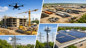 Construction site and aerial asset inspection services in Central Florida